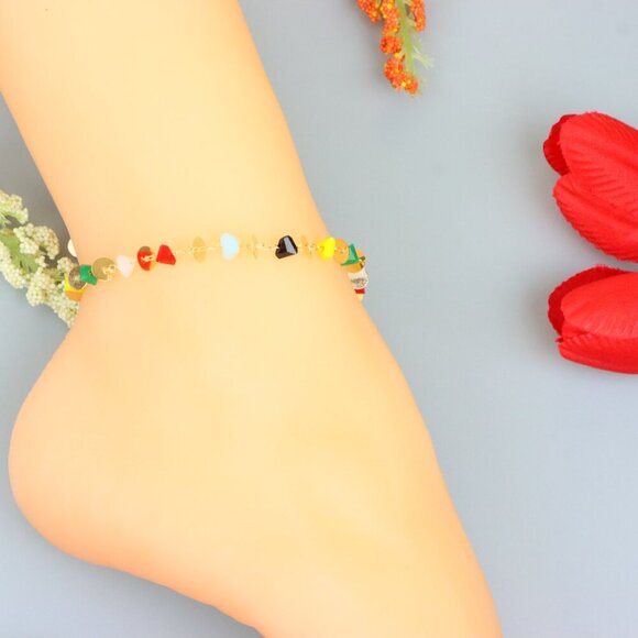 Handmade Anklet – A Stylish Choice for Women, Thoughtful Gift Idea, EVCH1400 - Picture 5 of 10